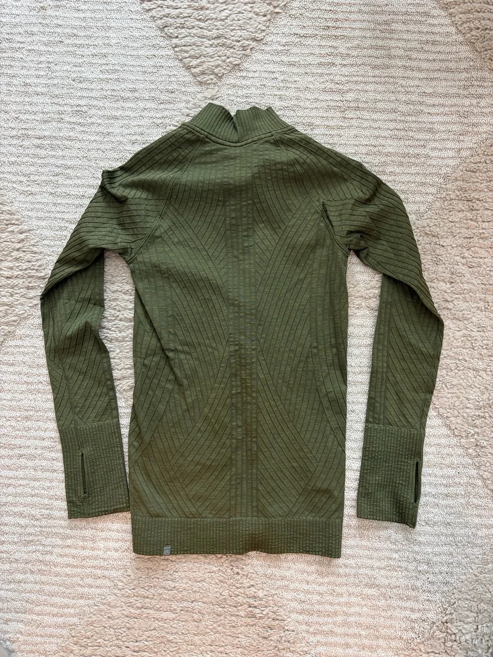 Lululemon Half-Zip Ribbed Qzip - Picture 4 of 5